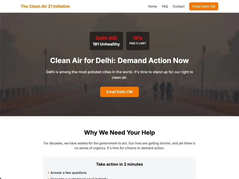 Clean Air 21 Initiative